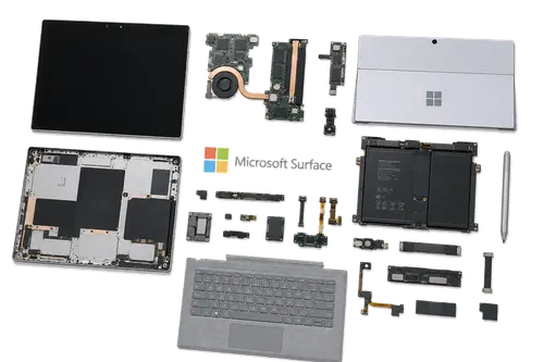 Microsoft Surface Spare Parts Switzerland & Europe