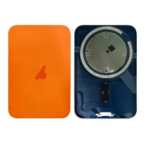 Vitre arrière iPhone 17 Pro Max Orange cosmique – Aimants MagSafe