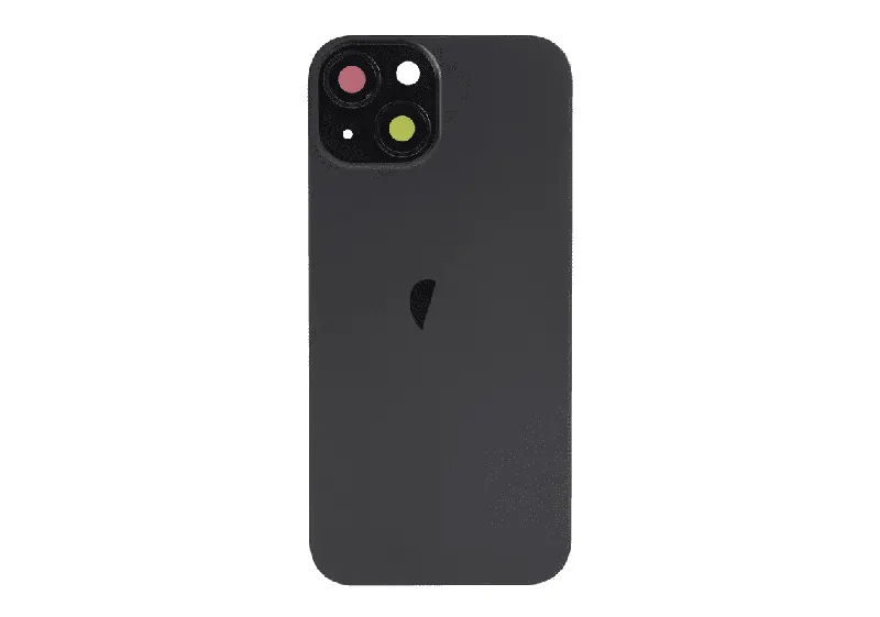 Apple iPhone 15 Plus Backcover Glass + Metal Plate + MagSafe Magnets – Black