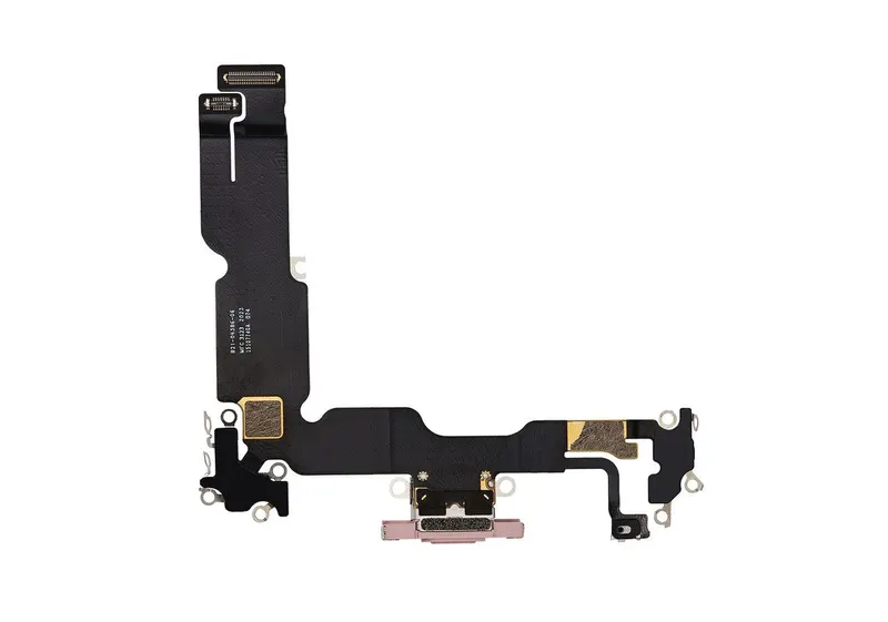 Apple iPhone 15 Plus Charging Port Flex Cable – Pink
