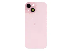 Apple iPhone 15 Backcover Glass + Metal Plate + MagSafe Magnets – Pink