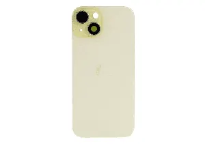Apple iPhone 15 Backcover Glass + Metal Plate + MagSafe Magnets – Yellow
