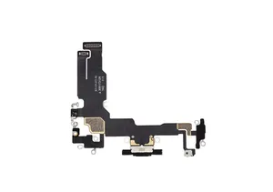 Apple iPhone 15 Charging Port Flex Cable – Black