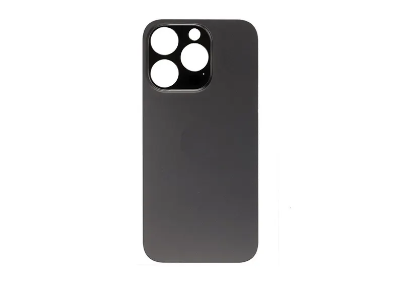 Apple iPhone 14 Pro Max Backcover Glass – (Big Hole) – Space Black