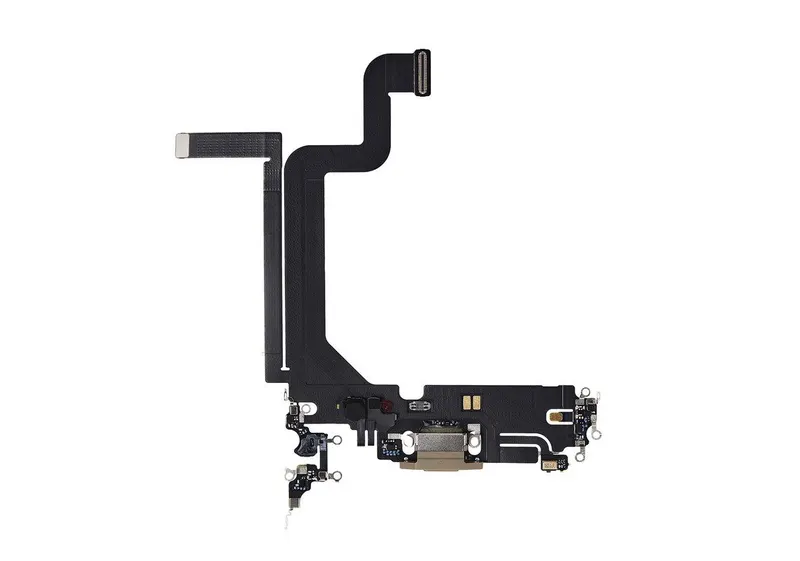 Apple iPhone 14 Pro Max Charging Port Flex Cable – Gold