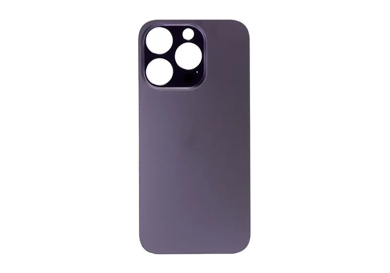 Apple iPhone 14 Pro Backcover Glass – (Big Hole) – Deep Purple