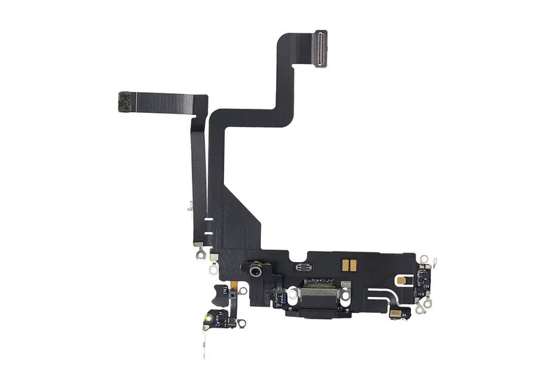 Apple iPhone 14 Pro Charging Port Flex Cable – Space Black