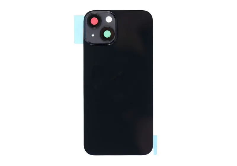 Vitre Arrière iPhone 14 Plus Minuit – Avec Plaque Métal + Aimants MagSafe