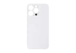 Vitre Arrière iPhone 13 Pro Max Argent – Grand Trou Caméra