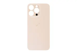 Vitre Arrière iPhone 13 Pro Max Or – Grand Trou Caméra