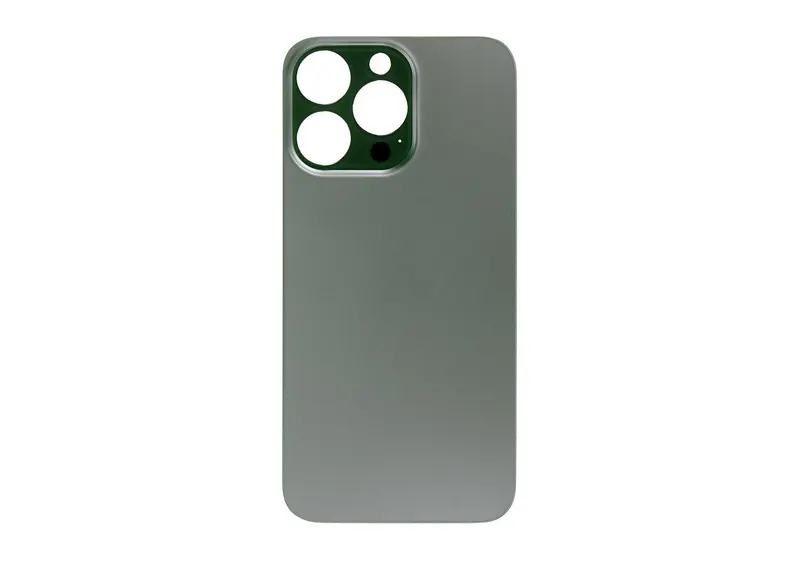 Vitre Arrière iPhone 13 Pro Vert Alpin – Grand Trou Caméra