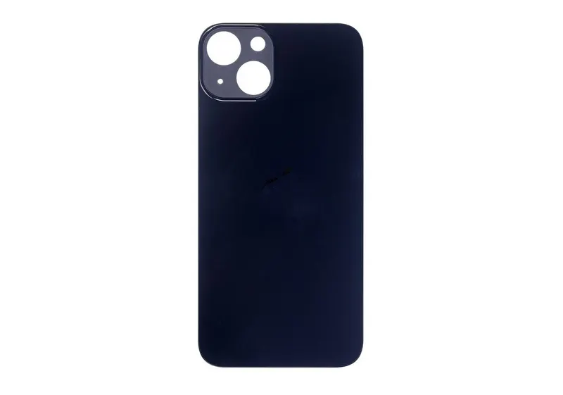 Apple iPhone 13 Mini Backcover Glass – (Big Hole) – Midnight