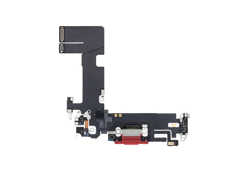 Apple iPhone 13 Charging Port Flex Cable – Red