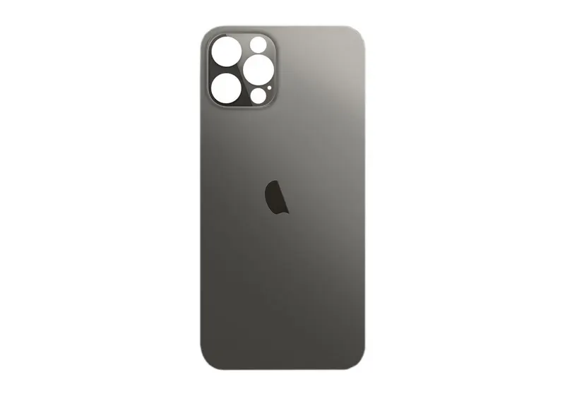 Apple iPhone 12 Pro Backcover Glass – (Big Hole) – Graphite