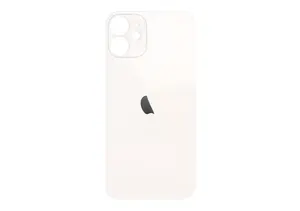 Apple iPhone 12 Backcover Glass – (Big Hole) – White