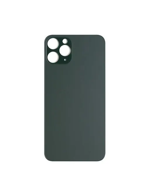 Apple iPhone 11 Pro Max Backcover Glass – (Big Hole) – Green