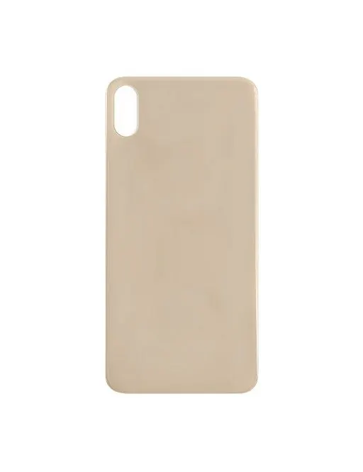 Apple iPhone XS Backcover Glass – (Big Hole) – Gold