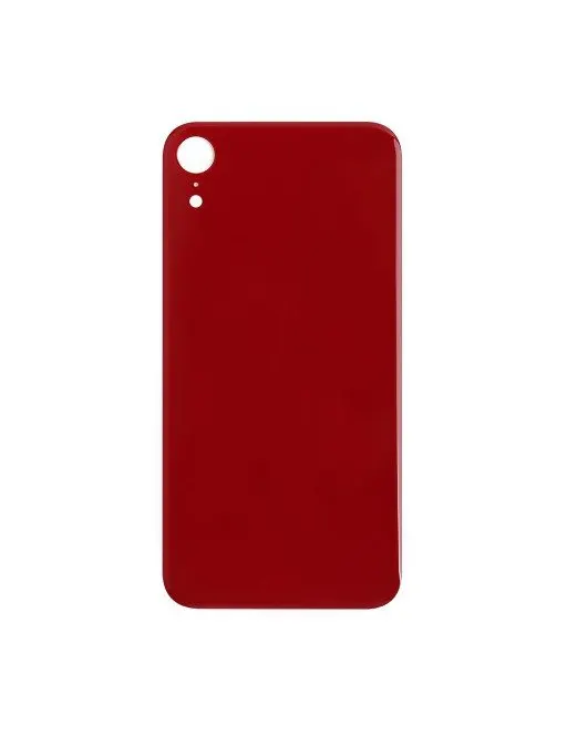 Vetro Posteriore iPhone XR - (Foro Grande) - Rosso