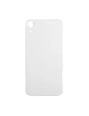 Vetro Posteriore iPhone XR - (Foro Grande) - Bianco