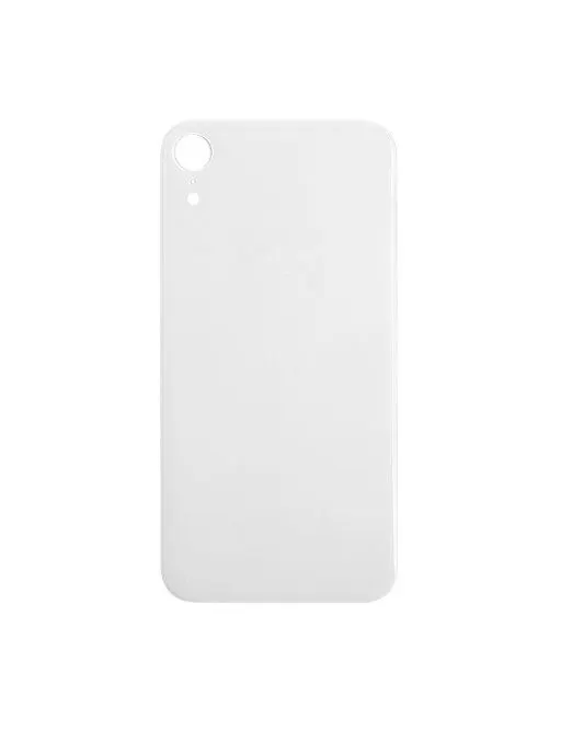 Vetro Posteriore iPhone XR - (Foro Grande) - Bianco