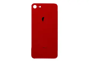 Apple iPhone SE (2022) Backcover Glass – (Big Hole) – Red Edition