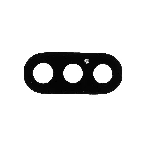 Objectif de l'appareil photo de l'iPhone X Noir