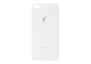 Vetro Posteriore iPhone 8 Plus - (Foro Grande) - Argento