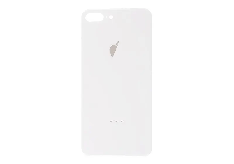 Vetro Posteriore iPhone 8 Plus - (Foro Grande) - Argento