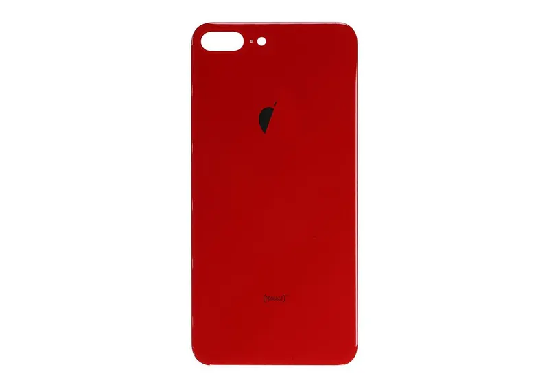 Vetro Posteriore iPhone 8 Plus - (Foro Grande) - Edizione Rossa
