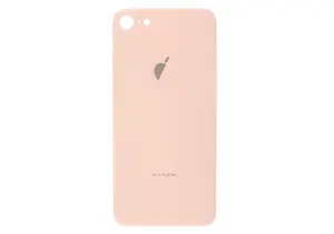 Apple iPhone 8 Backcover Glass – (Big Hole) – Gold