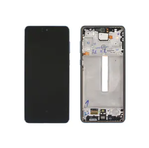 Samsung SM-A736B Galaxy A73 5G LCD Display + Touchscreen + Frame - GH82-28686A/GH82-28884A - Black