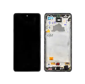 Samsung SM-A725F Galaxy A72 4G LCD Display + Touchscreen + Frame - GH82-25460A/GH82-25849A - Black
