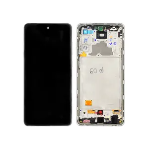Samsung SM-A725F Galaxy A72 4G Ecran LCD + Ecran tactile + Cadre - GH82-25460D/GH82-25849D - Blanc