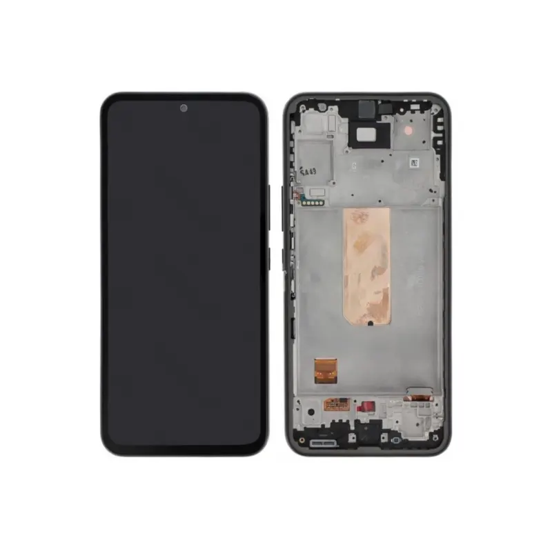 Samsung SM-A546B Galaxy A54 LCD Display + Touchscreen + Frame - GH82-31231A/GH82-31232A - Black