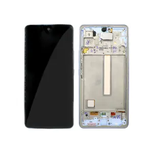 Samsung SM-A536B Galaxy A53 5G LCD Display + Touchscreen + Frame - GH82-28024C/GH82-28025C - Blue