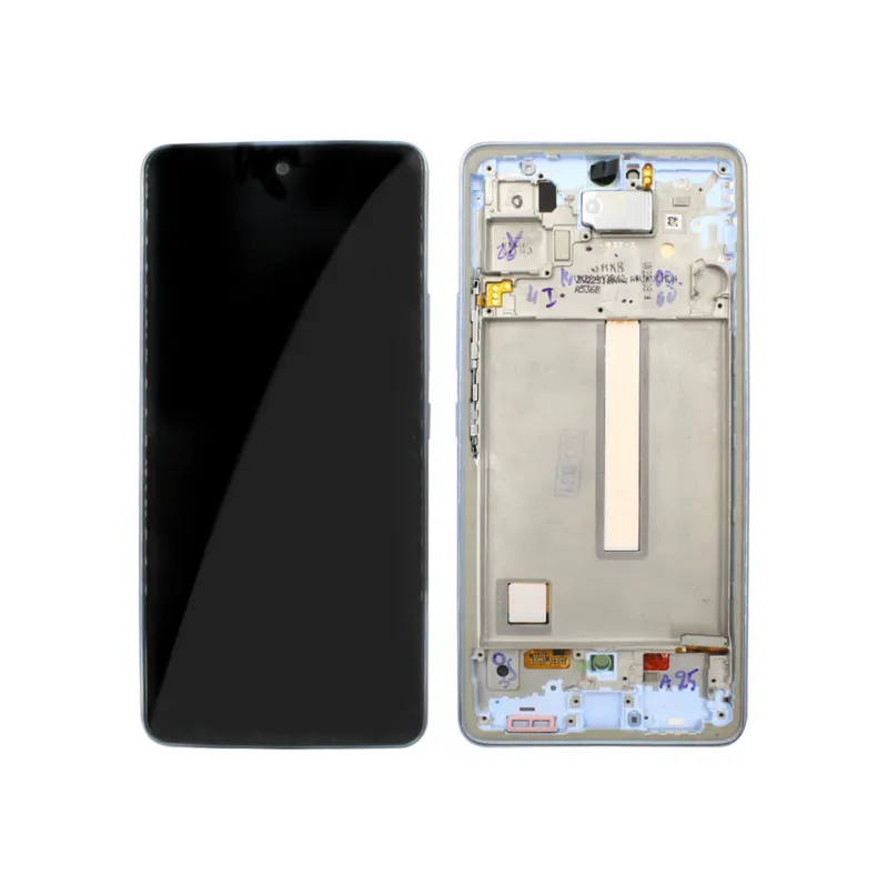 Samsung SM-A536B Galaxy A53 5G LCD Display + Touchscreen + Frame - GH82-28024C/GH82-28025C - Blue