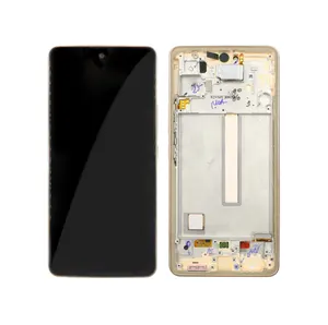 Samsung SM-A536B Galaxy A53 5G LCD Display + Touchscreen + Frame - GH82-28024D/GH82-28025D - Peach