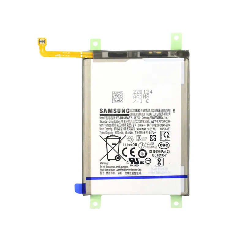 Samsung Galaxy A33 5G / A53 5G Battery – 5000mAh – GH82-28146A / GH82-28027A – EB-BA536ABY