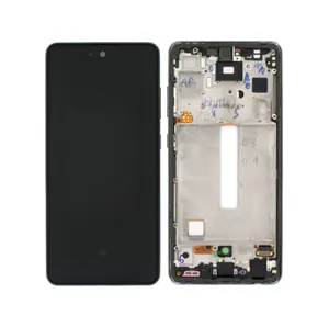 Samsung SM-A528B Galaxy A52s LCD Display + Touchscreen + Frame - GH82-26861A/GH82-26863A/GH82-26909A - Black