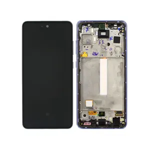 Samsung SM-A528B Galaxy A52s LCD Display + Touchscreen + Frame - GH82-26861C/GH82-26863C/GH82-26909C - Violet