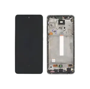 Samsung SM-A525F Galaxy A52 4G/SM-A526B Galaxy A52 5G LCD Display + Touchscreen + Frame - GH82-25524D/GH82-25754D - White