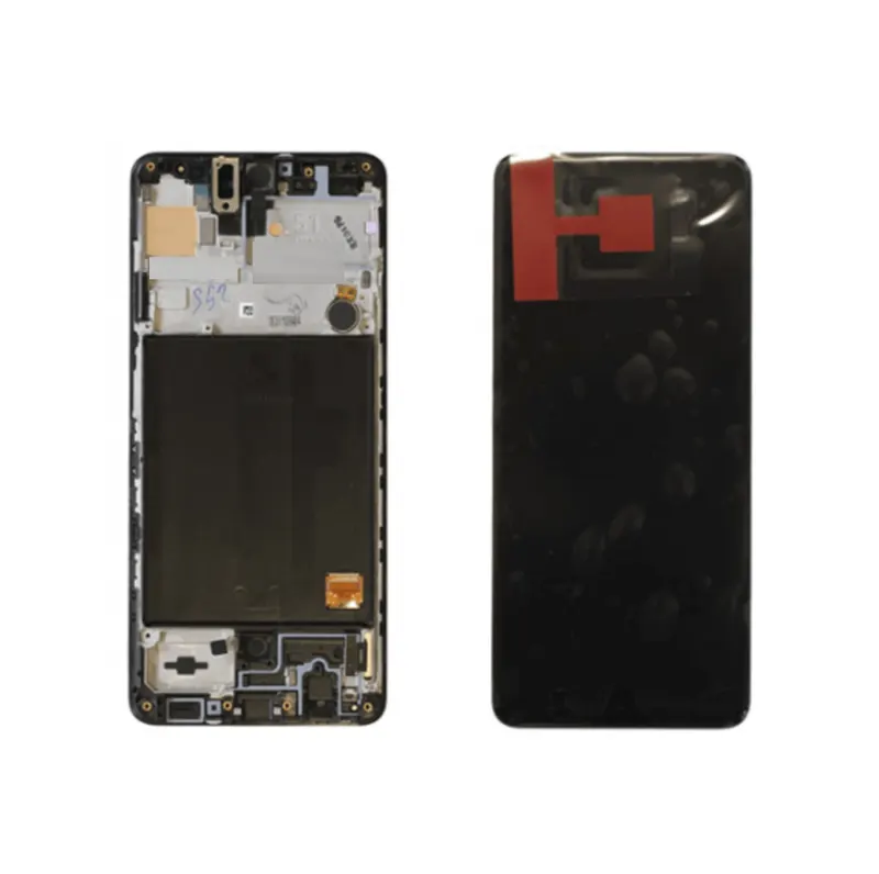 Samsung SM-A515F Galaxy A51 LCD Display + Touchscreen + Frame - GH82-21669A/GH82-21680A/GH82-22084A/GH82-22083A - Black