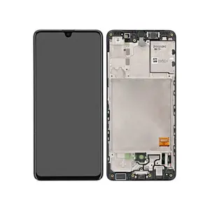 Samsung SM-A415F Galaxy A41 LCD Display + Touchscreen + Frame - GH82-22860A/GH82-23019A - Black