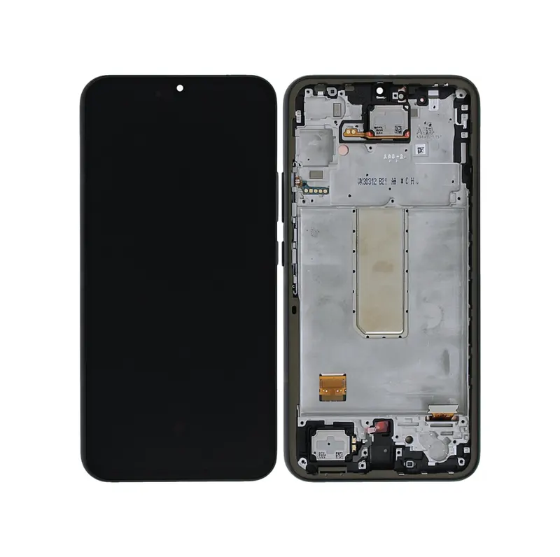 Samsung SM-A346B Galaxy A34 Écran LCD + Touchscreen + Frame - GH82-31200A/GH82-31201A - Noir
