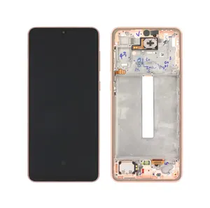 Samsung SM-A336B Galaxy A33 5G LCD Display + Touchscreen + Frame - GH82-28143D/GH82-28144D - Peach