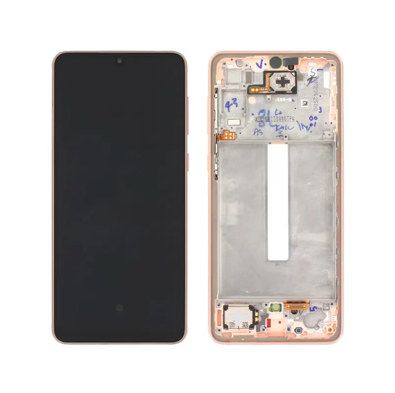 Samsung SM-A336B Galaxy A33 5G LCD Display + Touchscreen + Frame - GH82-28143D/GH82-28144D - Peach
