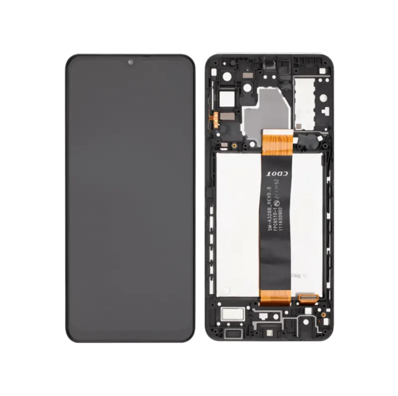 Samsung SM-A326B Galaxy A32 5G LCD Display + Touchscreen + Frame - GH82-25121A/GH82-25122A - Black
