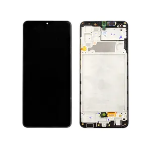 Samsung SM-A325F Galaxy A32 4G Ecran LCD + Ecran tactile + Cadre - GH82-25566A/GH82-25579A - Noir