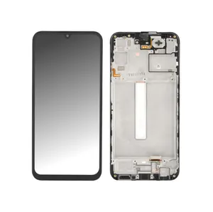 Samsung SM-A256B Galaxy A25 LCD Display + Touchscreen + Frame - GH82-33214A/GH82-33215A - Black