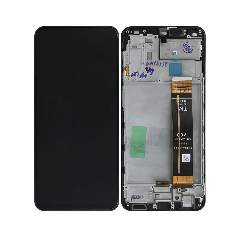 Samsung SM-A236B Galaxy A23 5G LCD Display + Touchscreen + Frame - GH82-29734A/GH82-29735A - Black